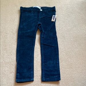 Children's Navy Corduroy Pants